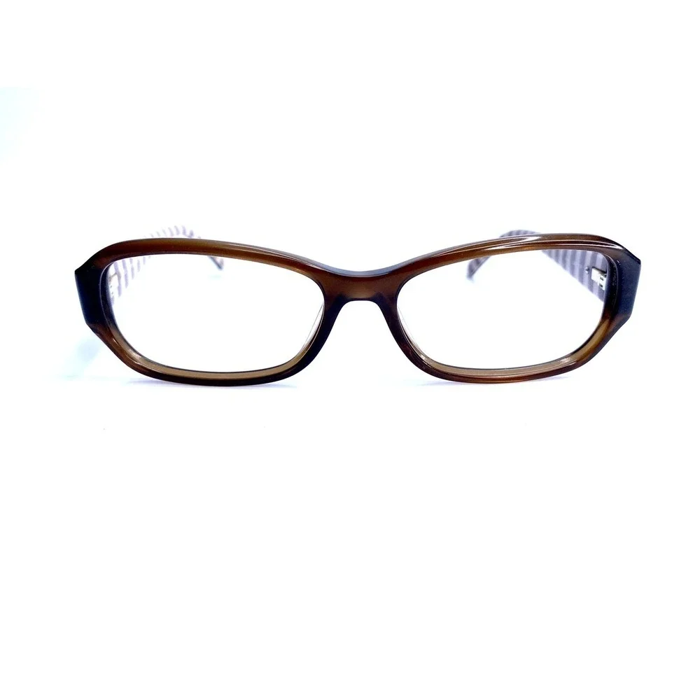 Kate Spade NY Brown Rectangle Oval Frame Eyeglasses Karly 02A3 53 15 135